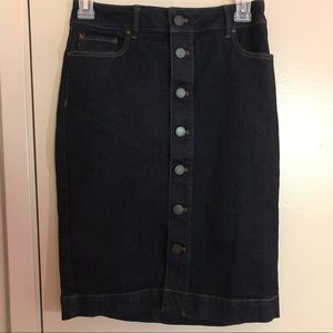 Ann Taylor Denim Skirt